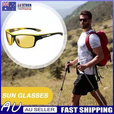 Polarized Sunglasses Men Women Driving Cycling Night Vision Glasses (D) • $10.18