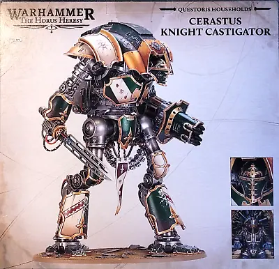 Cerastus Castigator Knight Titan NO BOX Or SHEET Heresy Imperial Warhammer 40K • $278.15