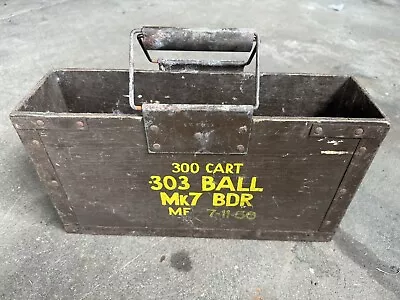 Post WWII Ammo Box 1956 • $50