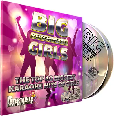 Girls Karaoke. Mr Entertainer Big Hits Double CD+G/CDG Disc Set. Female Songs • £12.95