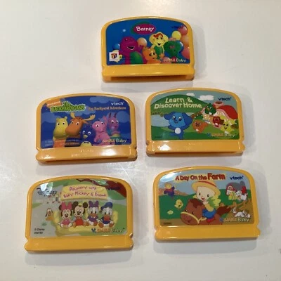$12.95 • Buy V Tech V Smile Baby Lot Of 5 Game Cartridges