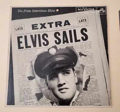Elvis Presley  ELVIS SAILS (EP COVER ONLY) EPA-4325 VG++ COPY • $49.99