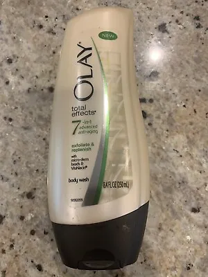 OLAY Total Effects 7 In 1 Body Wash Anti-Aging 8.4oz Exfoliate & Replenish Rare! • $56