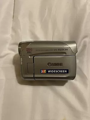 Canon Elura 100 Mini DV Tape Video Camera Camcorder  - UNTESTED - • $19.99