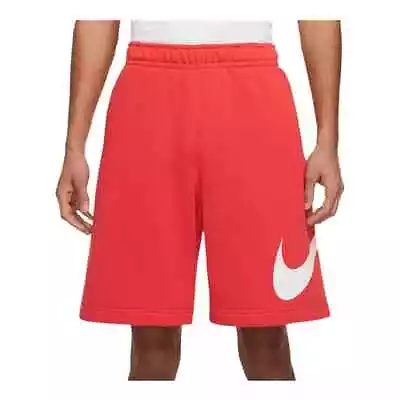 Nike Men's Fleece LT Crimson/White Shorts BV2721-696 • $33.99