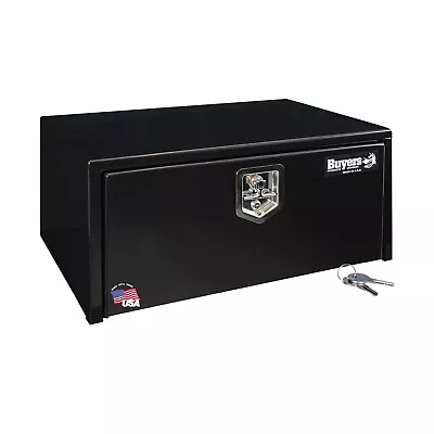 Buyers Products 1703303 Black Steel Underbody Truck Box With Lockable T-Handl... • $261.91