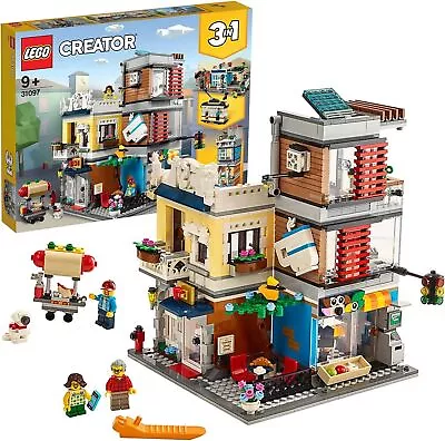 LEGO Creator Townhouse Pet Shop & Cafe 31 25 Cm High 20 Cm Wide And 22 C... • $304.54
