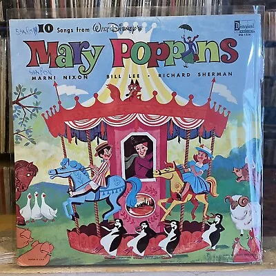 [CHILDREN/KIDS]~VG+ LP~[DISNEY]~MARY POPPINS~10 Songs From~[1964~DISNEYLAND] • $11