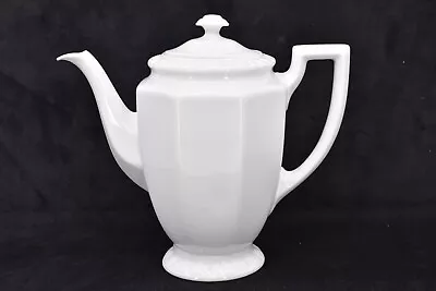 Rosenthal China Classic Rose Maria White Coffee Pot Made In Germany • $29.99