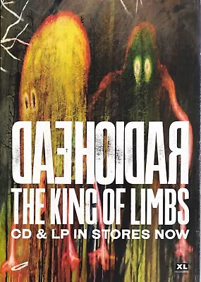 Radiohead - The King Of Limbs - A4 Mini Poster/Magazine Clipping • £7.49