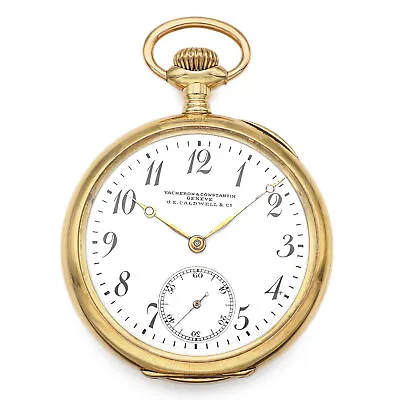 $3495 • Buy Antique Vacheron & Constantin For J.E. Caldwell Geneve 14K Gold Pocket Watch