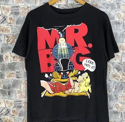 Mr. Big Rock Band T-shirt Black Short Sleeve All Sizes S-5XL • $7.99