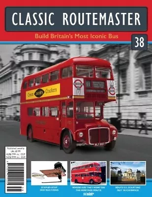 Hachette 1/12 Build The Classic Routemaster Britains Most Iconic Bus Issue 38 • £29.99