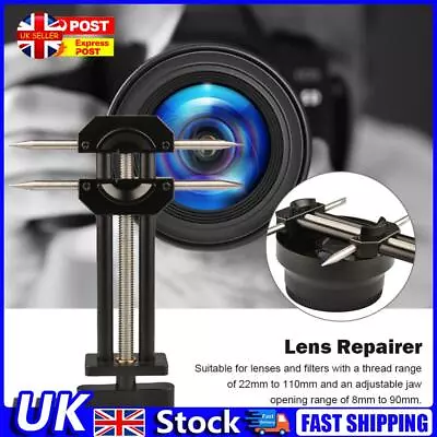 Universal Camera Lens Filter Repair Tool Kit Stainless Steel Ring Adjust Tool UK • £30.09