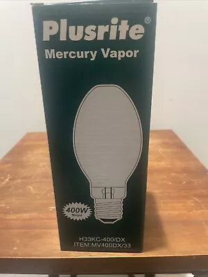 Plusrite Mercury Vapor 400w Mogul H33KC-400/DX • $15