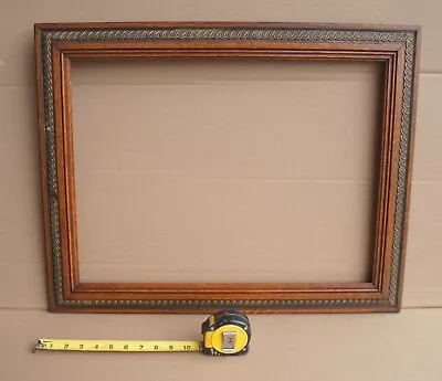 Antique 19th C Aesthetic Movement Neoclassical Victorian Oak Picture Frame • $150