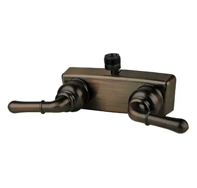 RV / Mobile Home 4  Shower Faucet Diverter Travel Trailer Oil Rubbed Bronze • $19.99