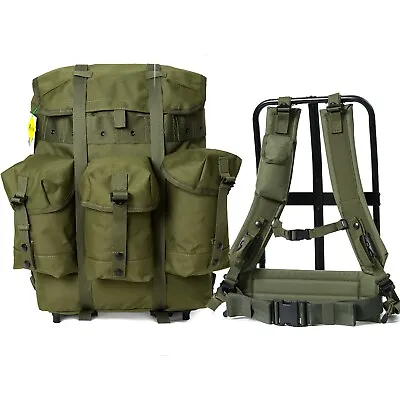 MT Military Alice Medium Pack OD Army Survival Combat ALICE Rucksack Backpack • $129.99