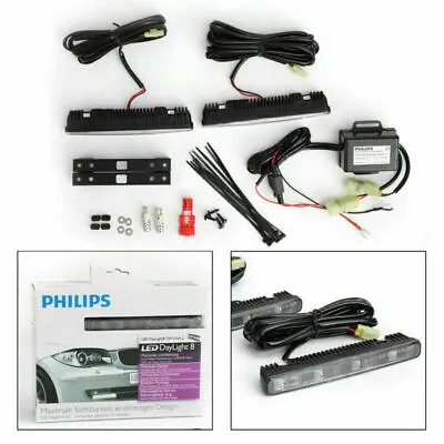 For PHILIPS Luxeon LED DayLight 8 Daytime Running Light DRL Light Lamp 12824 U4 • $133.65