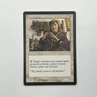 Magic The Gathering MTG Mother Of Runes - Urza’s Legacy -  EX Authentic Official • $6.99