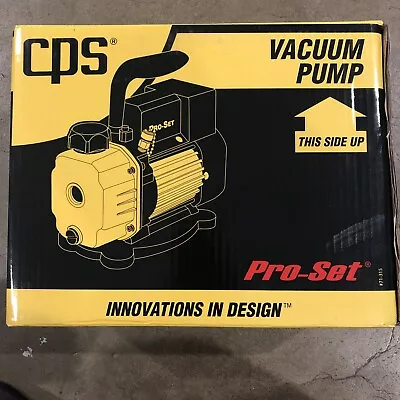 CPS Products VPc4se Pro-Set® 4 CFM Vacuum Pump 220/240 Volt  • $25