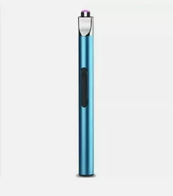 £7.99 • Buy BLUE Electric Lighter/ Kitchen/candle / Gas/ Bbq Lighter Usb Rechargeable