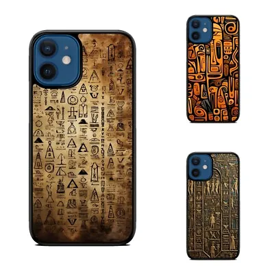 Line Egyptian Hieroglyphs Universal Case For Apple IPhone 11 12 13 Pro • $19.79