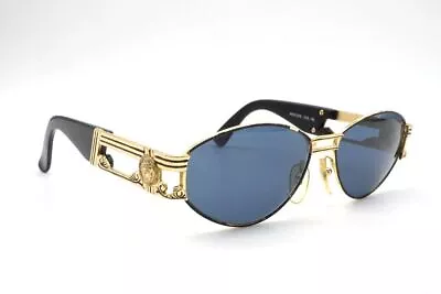 GIANNI VERSACE Vintage Sunglasses Eyewear Medusa MOD.S75 COL.16L Gold 7718k • $200