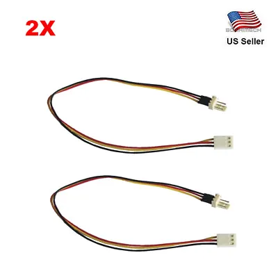 3Pin Male To 3Pin Female 12V PC Fan Power Extension Cable For Cooling Fan • $5.98