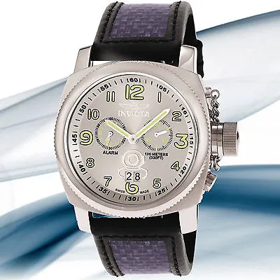 Invicta 3501 Mens Alarm Russian Diver Chronograph Watch • £221.02