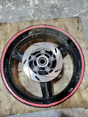 2001 2005 Suzuki Gsxr 600 Gsxr 750 Oem Rear Wheel W/ Rotor Damaged • $63