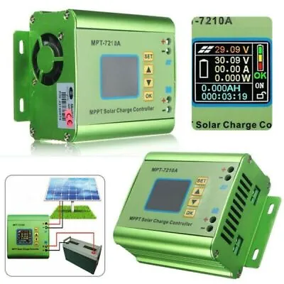 MPPT Solar Charge Controller DC 24V/36V/48V/60V/72V Battery Charger Regulator US • $49.59