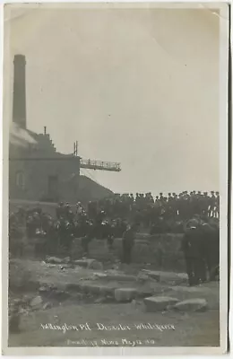 WELLINGTON PIT WHITEHAVEN MINING DISASTER 1910 COLLIERY - Cumberland Postcard • £95