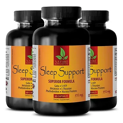 Wellness Formula Pills - SLEEP SUPPORT FORMULA 952MG 3B - 5-htp Magnesium  • $105.52