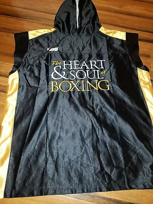 Hbo Boxing Heart And Soul Of Boxing Robe Shirt Jersey Hoodie Men's Sz Xl Ring • $99.99