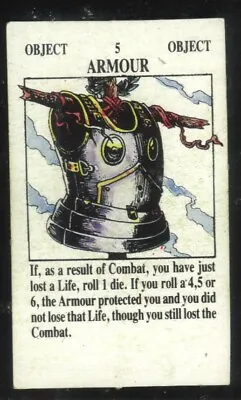 £2 • Buy Armour Purchase Card For Talisman 2nd Edition By Games Workshop