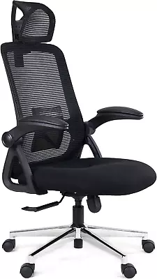 Realm Of Thrones CAPTAIN Ergonomic Office Chair Mesh Back Heavy Duty Home Desk • £192.75