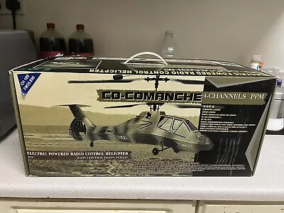 £40 • Buy Rare Esky 4-Channel Camo Comanche RC Helicopter Needs New Battery Complete Boxed
