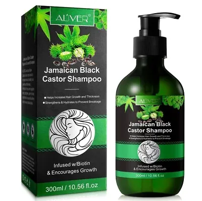 Jamaican Black Castor Oil Shampoo Promotes Hair Growth Strengthen Hair And Scalp • £8.90
