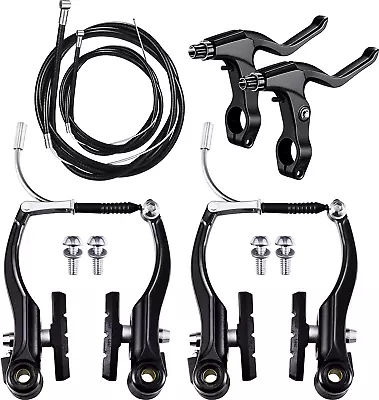 Boao Complete V-Type Bike Brake Set Front And Rear Bike MTB • $28.99