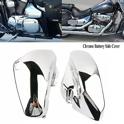 Side Battery Fairing Covers For Suzuki Boulevard Voluisa C50 VL400 VL800 01-17 • $62.68