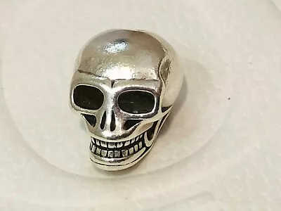 THOMAS SABO Skull Karma Sterling Silver Charm Bead Excellent Condition • $59