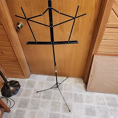 On Stage Stands Folding Music Stand With Carry Bag OSS SM7023BB-850 Vintage • $19.95