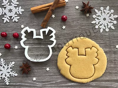 £4.29 • Buy Reindeer Cookie Cutter 04 | Christmas | Fondant Cake Decorating | UK Seller