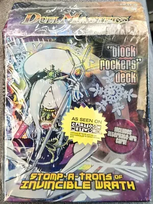 Duel Masters Block Rockers Deck NEW And SEALED • £120