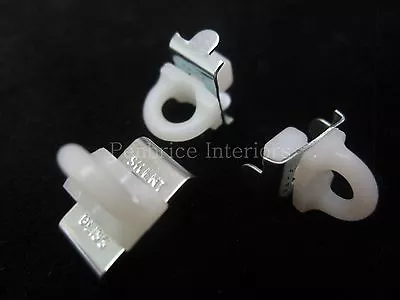 £3.50 • Buy 2 Silent Gliss Twist And Turn Curtain Track End Stops Caravan VW Campervan Motor