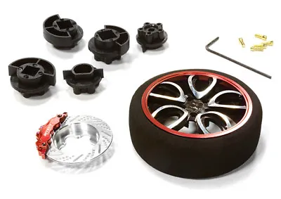 V10 Spoke Steering Wheel Set For Most HPI Futaba Airtronics Hitec & KO • $23.73