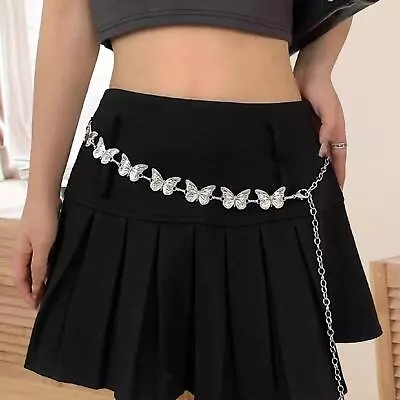 Waist Belt Chain For Women Fashion Metal Belt Casual Dress Belts Body Link • £6.01