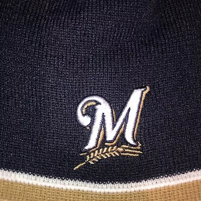 Milwaukee Brewers Winter Cap Major League HIGH QUALITY CLASSIC SKULL CAP BEANIE • $21.08