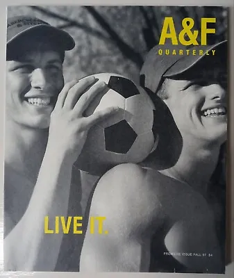 Abercrombie & Fitch Quarterly Fall 1997 Premiere Catalog A&F Bruce Weber ISSUE 1 • $300